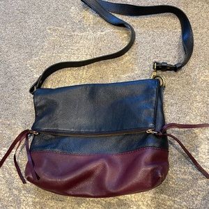 Roots Leather Crossbody Bag